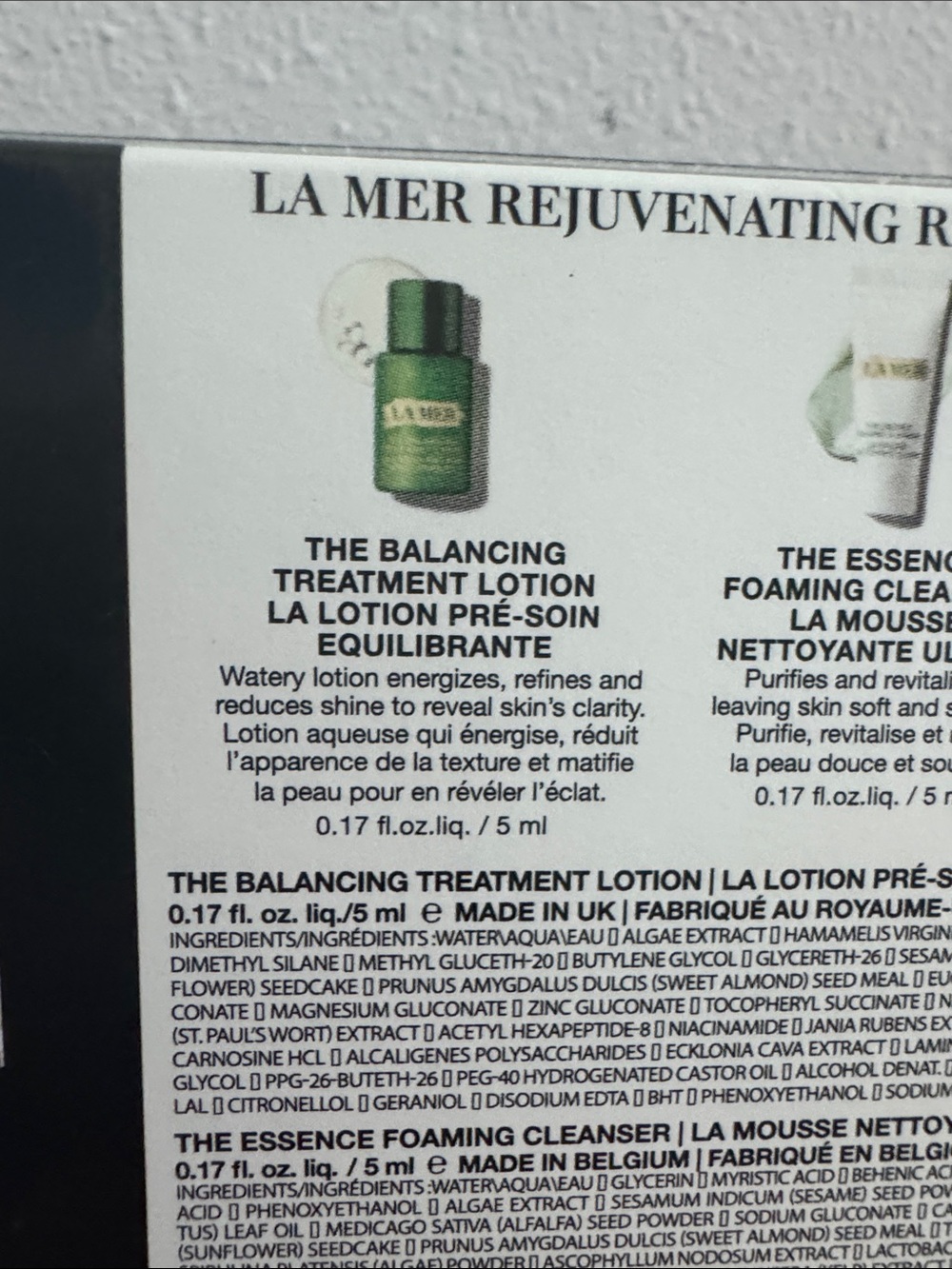 La Mer Rwjuvenating Ritual Mini Skincare 4 Piece Set - New - Picture 7 of 10